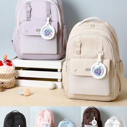 Fashion Campus High School And College Student Lightweight Casual Backpack
